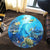 Hawaiian Animal Ocean Round Carpet - AH - Polynesian Pride