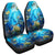 Hawaiian Animal Ocean Car Seat Covers - AH Universal Fit Black - Polynesian Pride