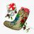 Hawaiian Blue And Red Hibiscus Polynesian Christmas Stocking - AH - Polynesian Pride