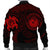 Hawaiian Coat Of Arms Turtle Polynesian Bomber Jacket Red AH - Polynesian Pride