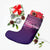 Hawaiian Dolphin Violet Polynesian Christmas Stocking - AH - Polynesian Pride