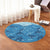 Hawaiian Dolphins Polynesian Round Carpet - AH - Polynesian Pride