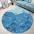 Hawaiian Dolphins Polynesian Round Carpet - AH - Polynesian Pride