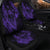 Hawaiian Fish Hook Hibiscus Banzai Surfing Polynesian Car Seat Covers Purple - AH - Polynesian Pride