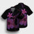 Hawaiian Fish Hook Hibiscus Plumeria Polynesian Hawaiian Shirt - Pink - AH - Polynesian Pride