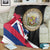 Hawaiian Flag Coat Of Arms Of Hawaii Polynesian Premium Blankets - Classic Style - Polynesian Pride