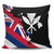 Hawaiian Flag Hawaii Map Kanaka Polynesian Pillow Covers - Classic Style Pillow Covers Black - Polynesian Pride