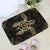 Hawaiian Golden Hibiscus And Turtle Gold Door Mat AH - Polynesian Pride