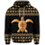 Hawaiian Golden Turtle Hibiscus Plumeria Polynesian Zip Hoodie - Polynesian Pride