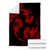 Hawaiian Hammerhead Shark Hibiscus Red Polynesian Premium Blankets - AH - Polynesian Pride