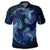 Hawaiian Hammerhead Shark Kanaka Galaxy Polynesian Polo Shirt - Polynesian Pride