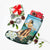 Hawaiian Hibiscus Aloha Hula Girl Dance On The Beach Christmas Stocking - AH - Polynesian Pride