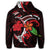 Hawaiian Hibiscus and Plumeria Flower Polynesian Zip Hoodie - Polynesian Pride