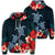 Hawaiian Hibiscus and Turtle Polynesian Zip Hoodie Unisex Art - Polynesian Pride