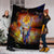 Hawaiian Hibiscus Dreamcatcher Wales Night Premium Blankets - AH - Polynesian Pride
