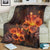 Hawaiian Hibiscus Fire Polynesian Premium Blankets - AH - Polynesian Pride