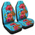 Hawaiian Hibiscus Flower Soulful Car Seat Covers - AH Universal Fit Black - Polynesian Pride