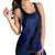 Hawaiian Hibiscus Memory Turtle Polynesian Racerback Tank Blue - AH - Polynesian Pride