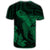 Hawaiian Hibiscus Memory Turtle Polynesian T Shirt Green - Polynesian Pride