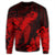 Hawaiian Hibiscus Memory Turtle Polynesian Sweatshirt Red - AH - Polynesian Pride
