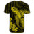 Hawaiian Hibiscus Memory Turtle Polynesian T Shirt Yellow - Polynesian Pride