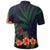 Hawaiian Hibiscus Palm Tree Background Polynesian Polo Shirt - Polynesian Pride