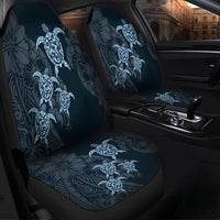 Hawaiian Hibiscus Plumeria Sea Turtle Polynesian Car Seat Covers - AH - Polynesian Pride