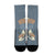 Hawaiian Hibiscus Polynesian Crew Socks - AH - Polynesian Pride