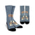 Hawaiian Hibiscus Polynesian Crew Socks - AH Crew Socks White - Polynesian Pride