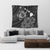 Hawaiian Hibiscus Sea Turtle Swim Polynesian Tapestry - AH - Polynesian Pride