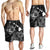 Hawaiian Hibiscus Sea Turtle Swim Polynesian Men's Shorts - AH - Polynesian Pride