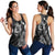 Hawaiian Hibiscus Sea Turtle Swim Polynesian Racerback Tank - AH Black - Polynesian Pride