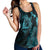 Hawaiian Hibiscus Sea Turtle Swim Polynesian Racerback Tank - Blue - AH - Polynesian Pride