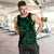 Hawaiian Hibiscus Sea Turtle Swim Polynesian Tank Top - Green - AH - Polynesian Pride