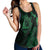 Hawaiian Hibiscus Sea Turtle Swim Polynesian Racerback Tank - Green - AH - Polynesian Pride