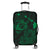 Hawaiian Hibiscus Sea Turtle Swim Polynesian Luggage Covers - Green - AH Black - Polynesian Pride