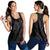 Hawaiian Hibiscus Sea Turtle Swim Polynesian Racerback Tank - Grey - AH Black - Polynesian Pride