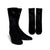 Hawaiian Hibiscus Sea Turtle Swim Polynesian Crew Socks - Grey - AH Crew Socks White - Polynesian Pride