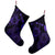 Hawaiian Hibiscus Sea Turtle Swim Polynesian Christmas Stocking - Purple - AH - Polynesian Pride