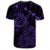 Hawaiian Hibiscus Sea Turtle Swim Polynesian T Shirt Purple - Polynesian Pride