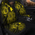 Hawaiian Hibiscus Sea Turtle Swim Polynesian Car Seat Covers - Yellow - AH - Polynesian Pride