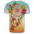 Hawaiian Hibiscus Strelitzia Flower Dreamcatcher T Shirt - Polynesian Pride