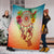 Hawaiian Hibiscus Strelitzia Flower Dreamcatcher Premium Blankets - AH - Polynesian Pride