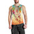 Hawaiian Hibiscus Strelitzia Flower Dreamcatcher Tank Top - AH Black - Polynesian Pride