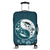 Hawaiian Hibiscus Turtle Polynesian Luggage Covers YinYang Style - AH Black - Polynesian Pride