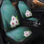 Hawaiian Hibiscus White Flower Gleeful Car Seat Covers - AH - Polynesian Pride