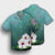 Hawaiian Hibiscus White Flower Gleeful Hawaiian Shirt - AH - Polynesian Pride