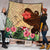 Hawaiian Hula Girl And Hibiscus Polynesian Premium Quilts - AH - Polynesian Pride