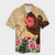 Hawaiian Hula Girl And Hibiscus Polynesian Hawaiian Shirt - AH Unisex Black - Polynesian Pride