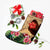 Hawaiian Hula Girl And Hibiscus Polynesian Christmas Stocking - AH - Polynesian Pride